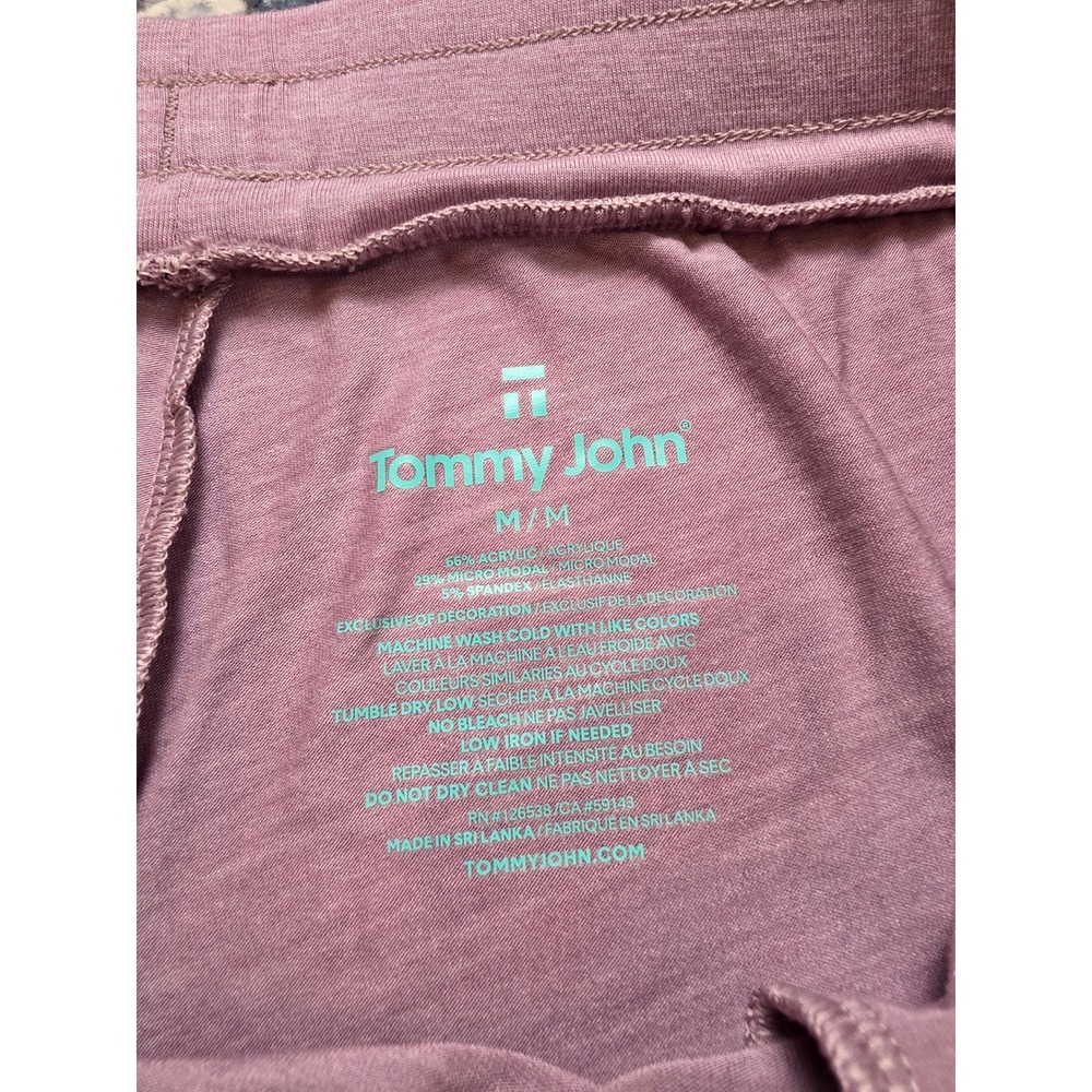 Tommy John Women's Medium Dusty Rose Pink Lounge Pajama Pocket Shorts - Picture 2 of 3